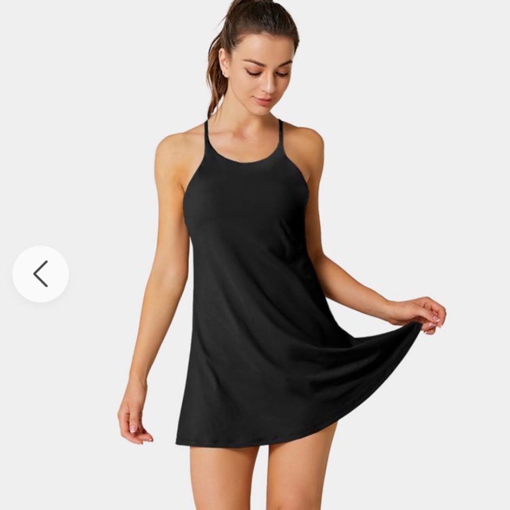 Black halara dress